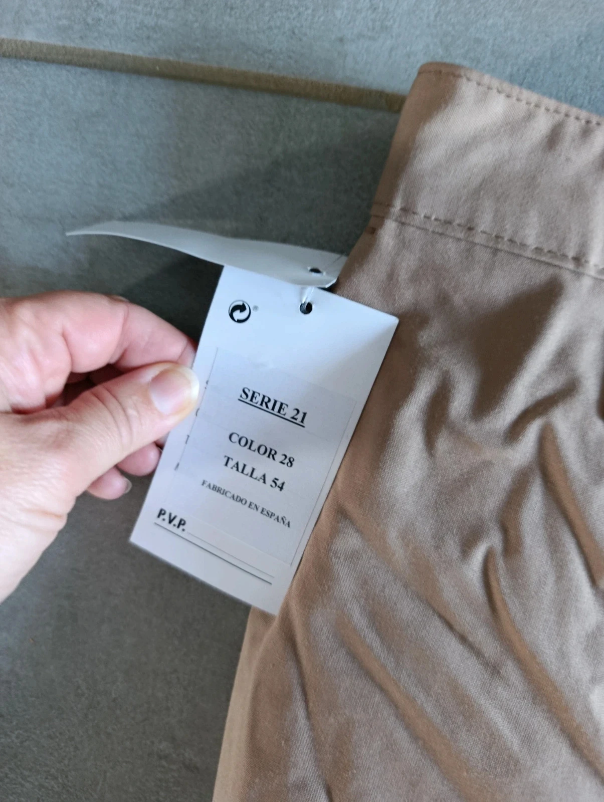 Beige men's shorts C. Marin – Size 54 – New with tag – Made in Spain – photo 6